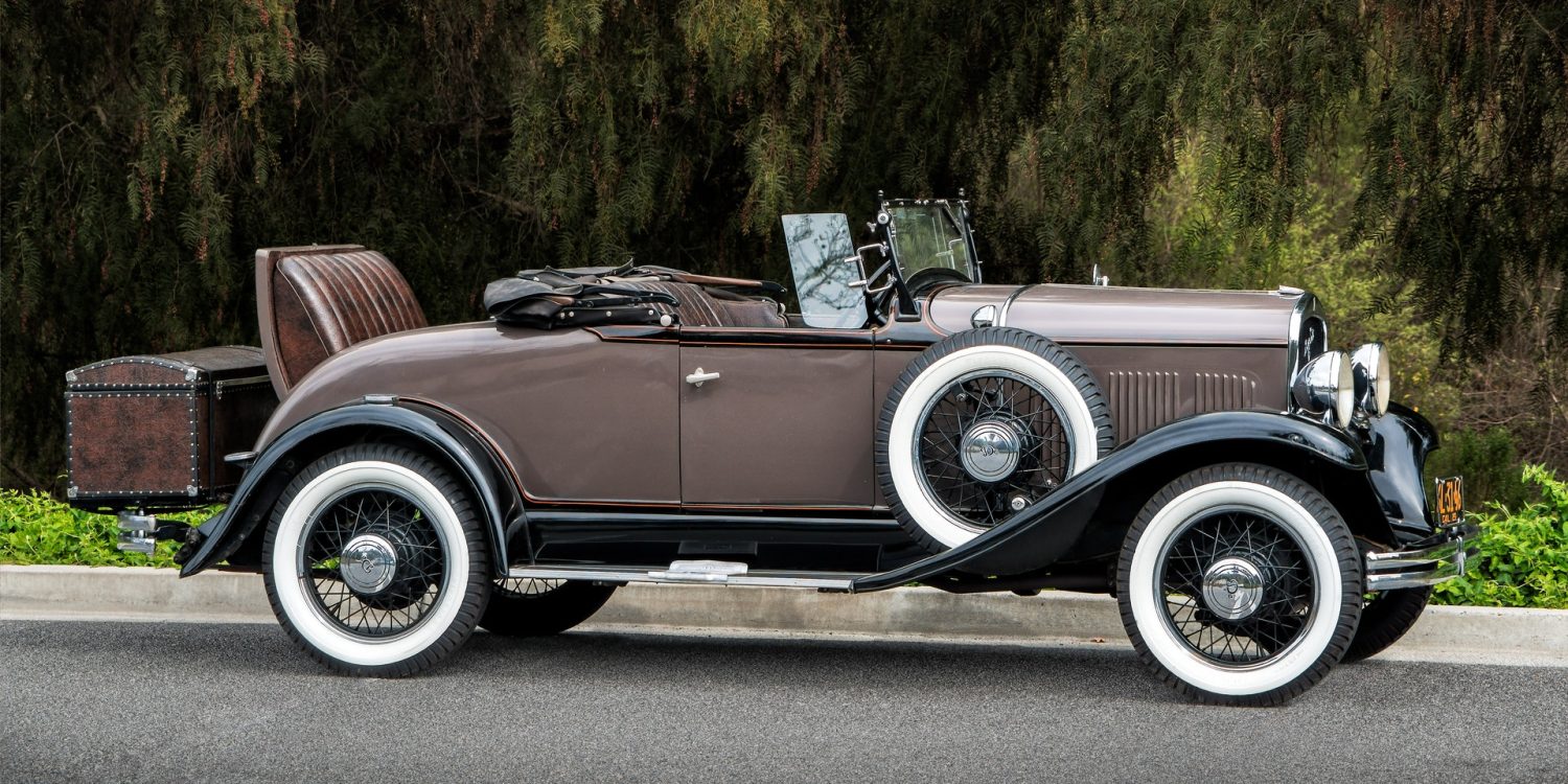 Vintage coupe vehicle