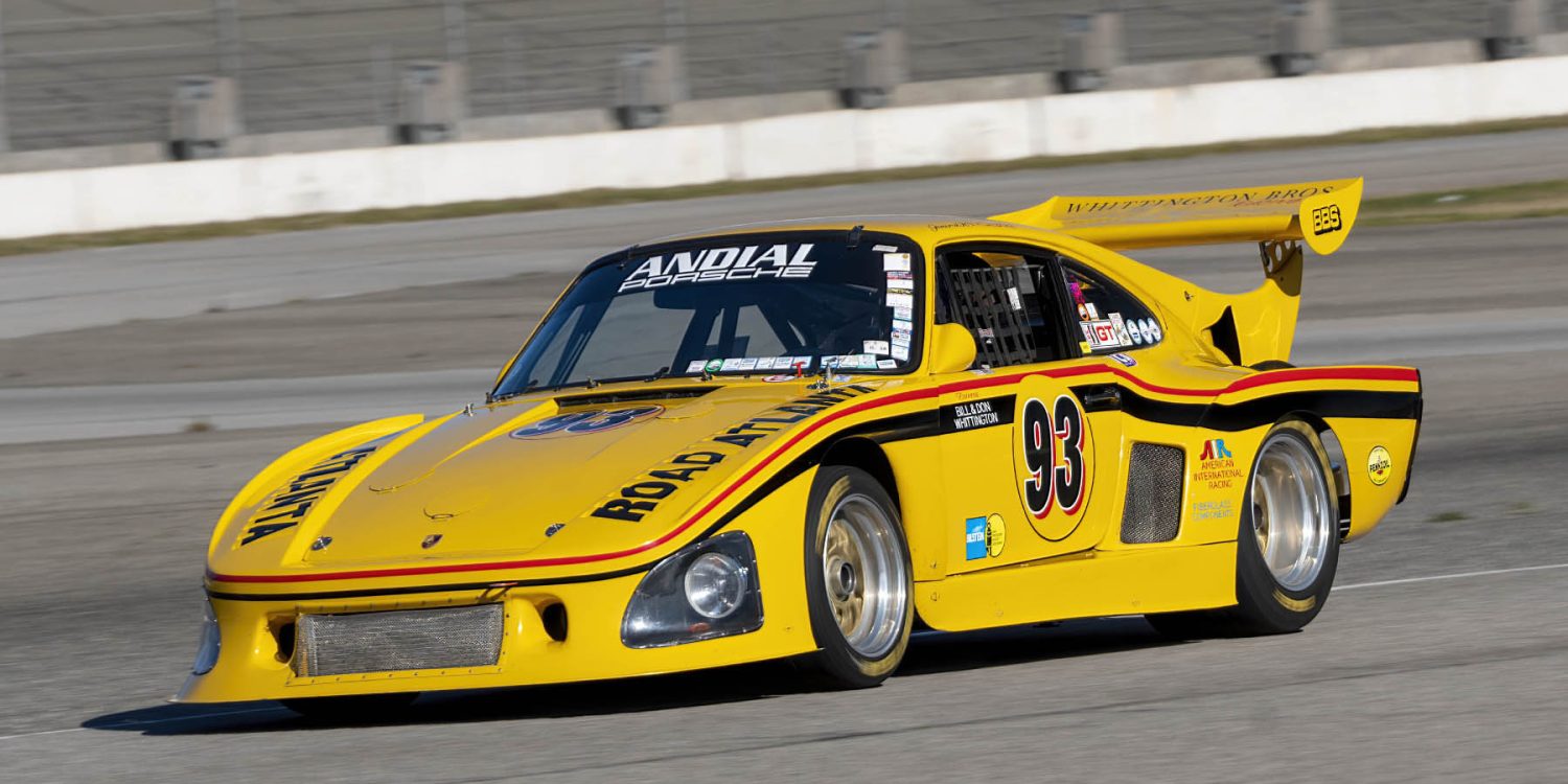 Bill Lyon driving ex-Whittington Brothers 935 K3 at 2022 SVRA So-Cal Speed Tour