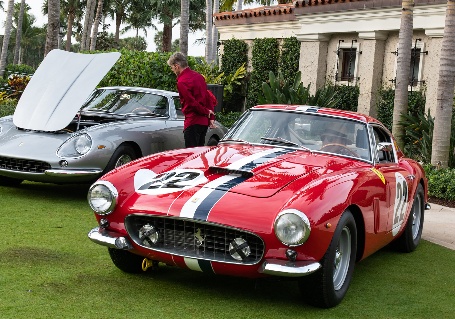 1960 Ferrari GT SWB Berlinetta ser# 2291 GT1967 Ferrari 275 GTB/4 ser# 10533 Chuck Andersen