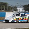 Car on track during 2021 Sebring Classic event