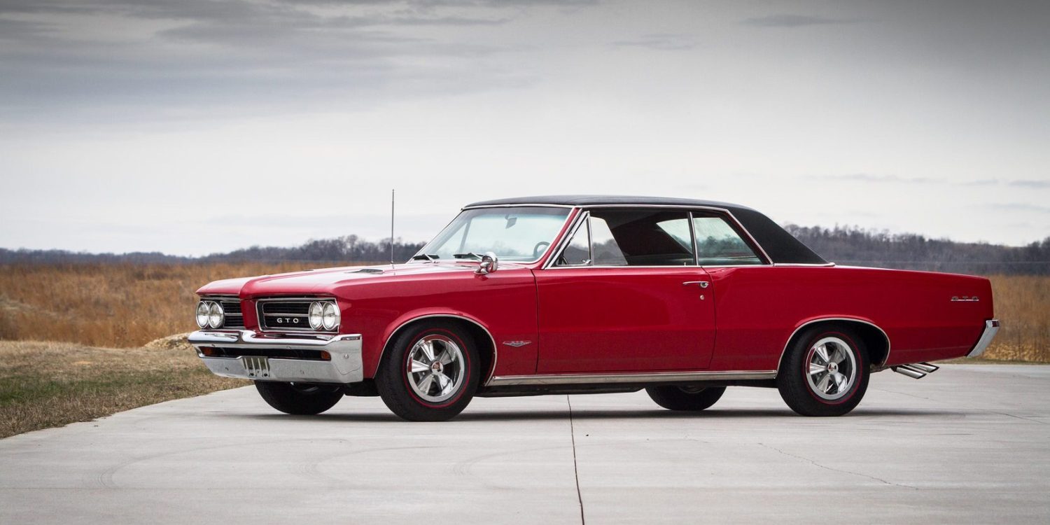 1964 Pontiac GTO Static Shot on an Airfield