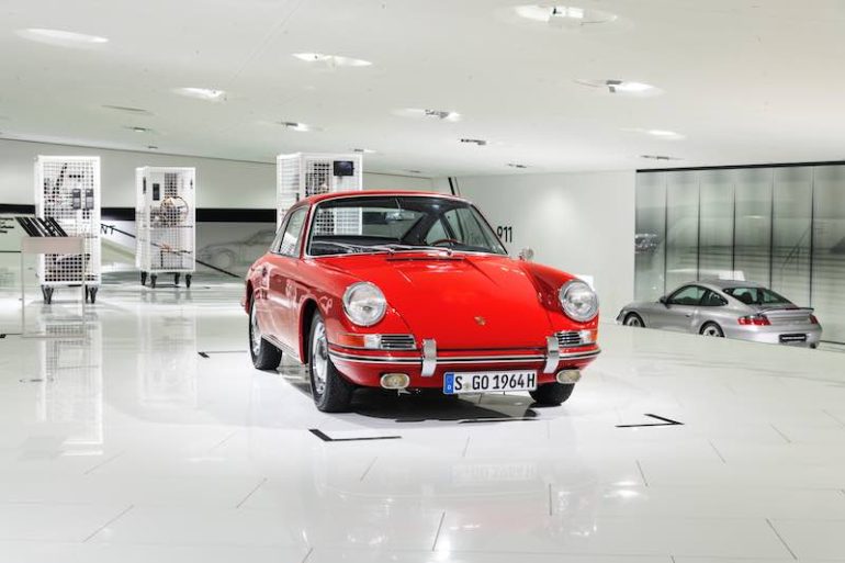 1964 Porsche 901, number 57
