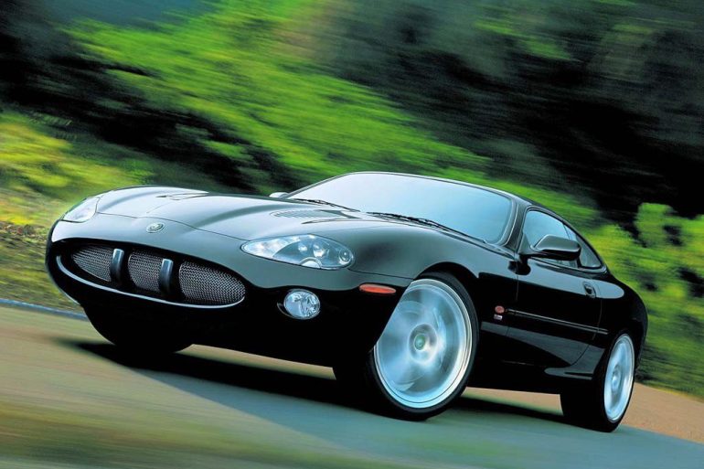 Black Jaguar XKR X100