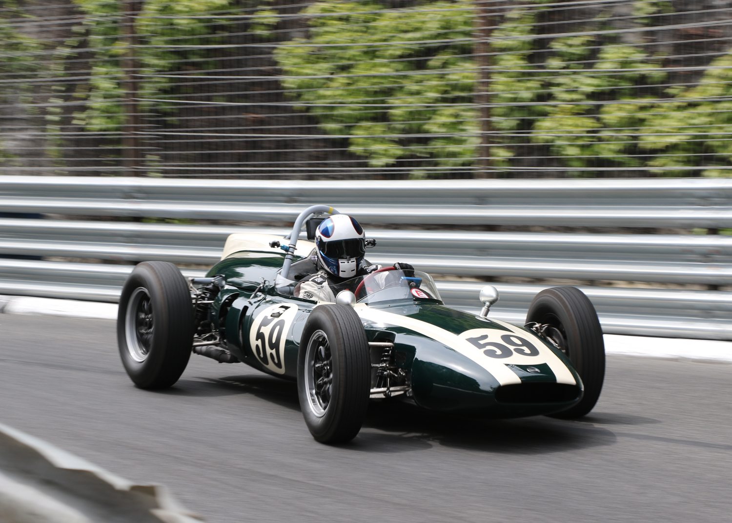 WILL NUTHALL - COOPER T53 WON BOTH HGPCA F1 EVENTS. Picasa