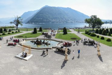 Panoramic shot of the Fuori Concorso at Villa Olmo