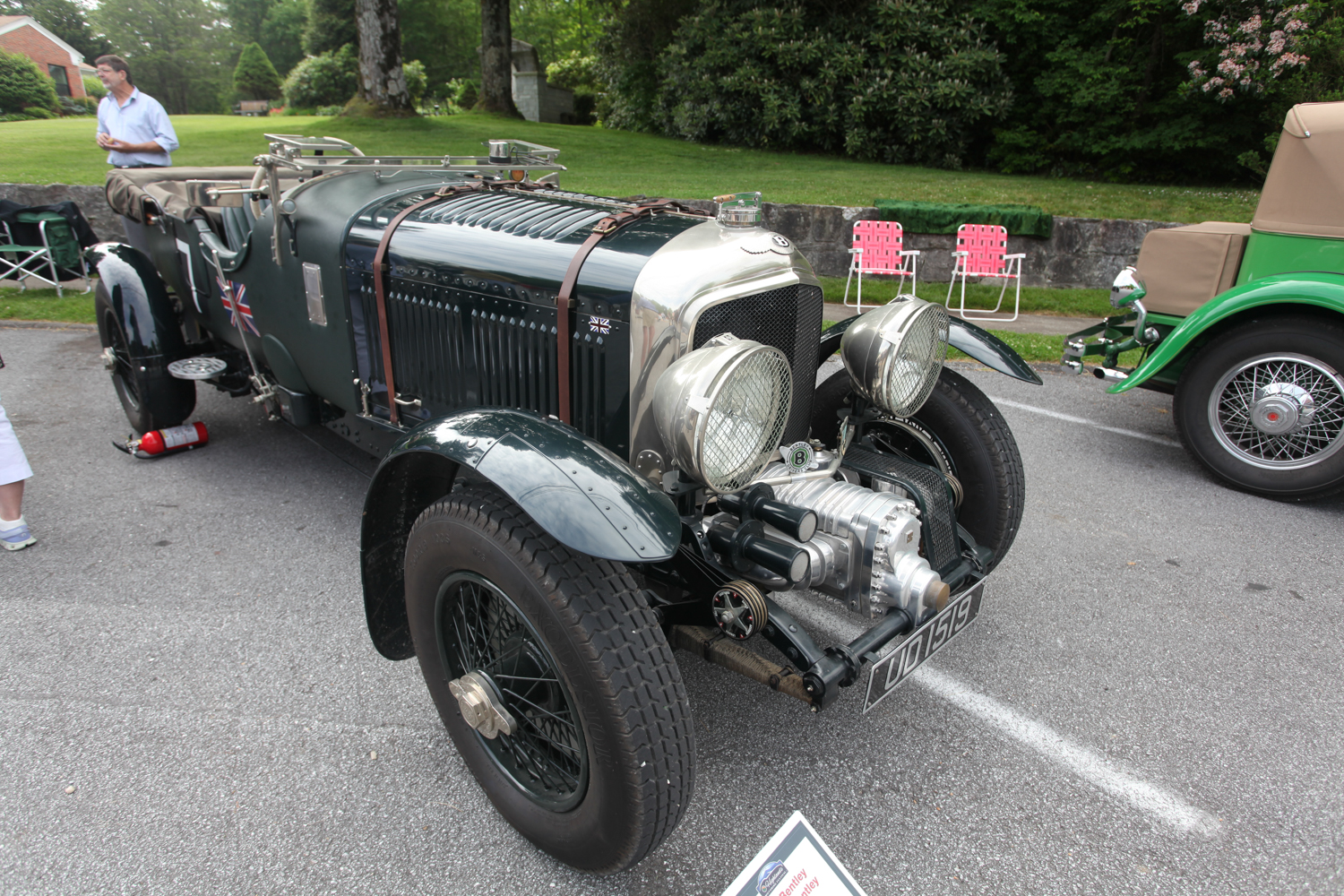 Corky Coker brought this Blower Bentley from his collection.
