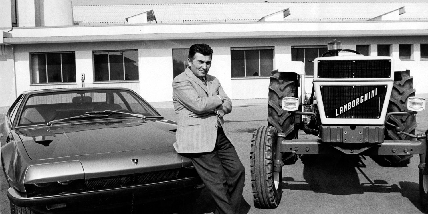 ferruccio lamborghini  foto storiche