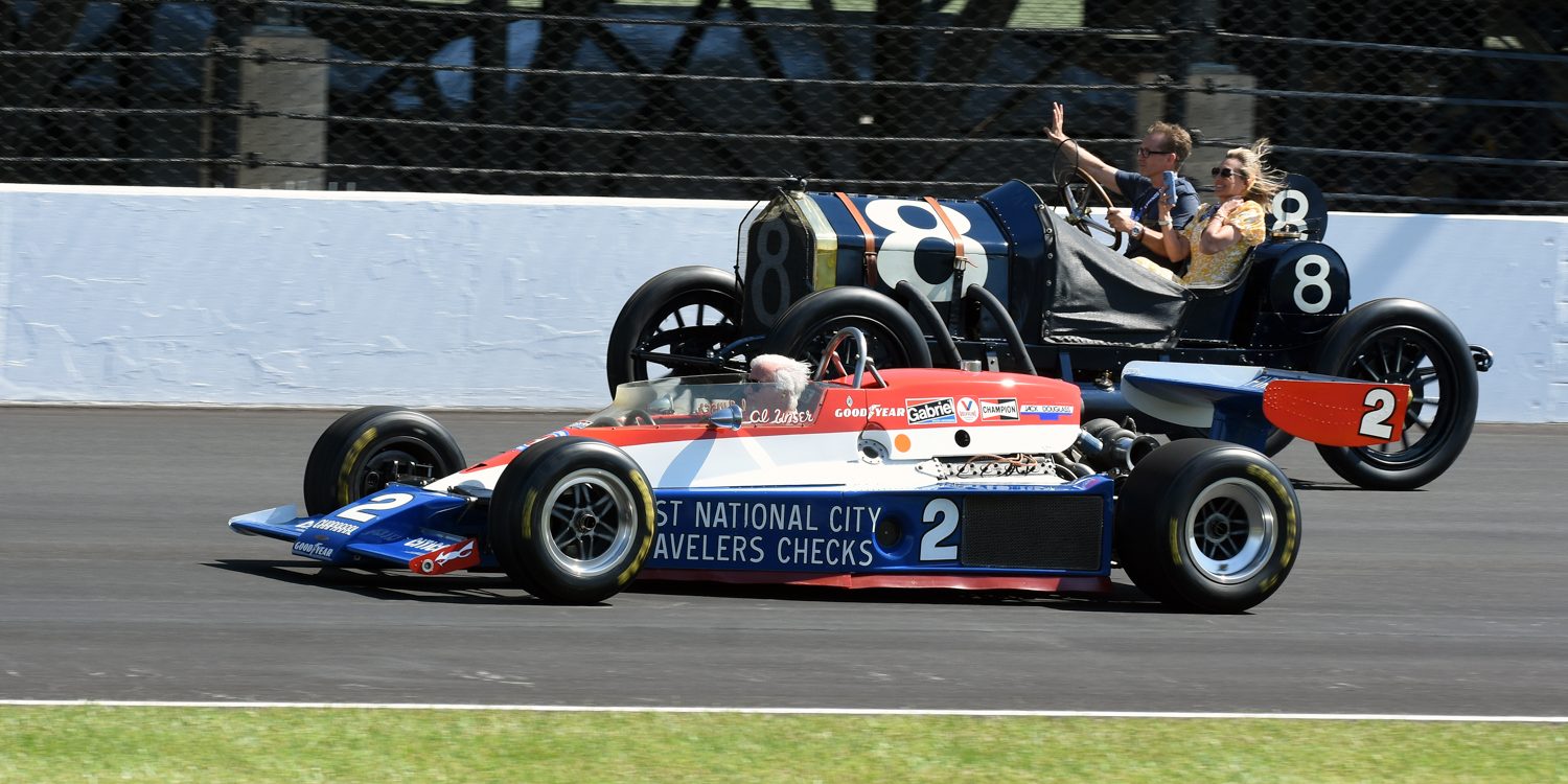 2022 Indianapolis 500 - Historic Indy Car Lap J. Hatfield