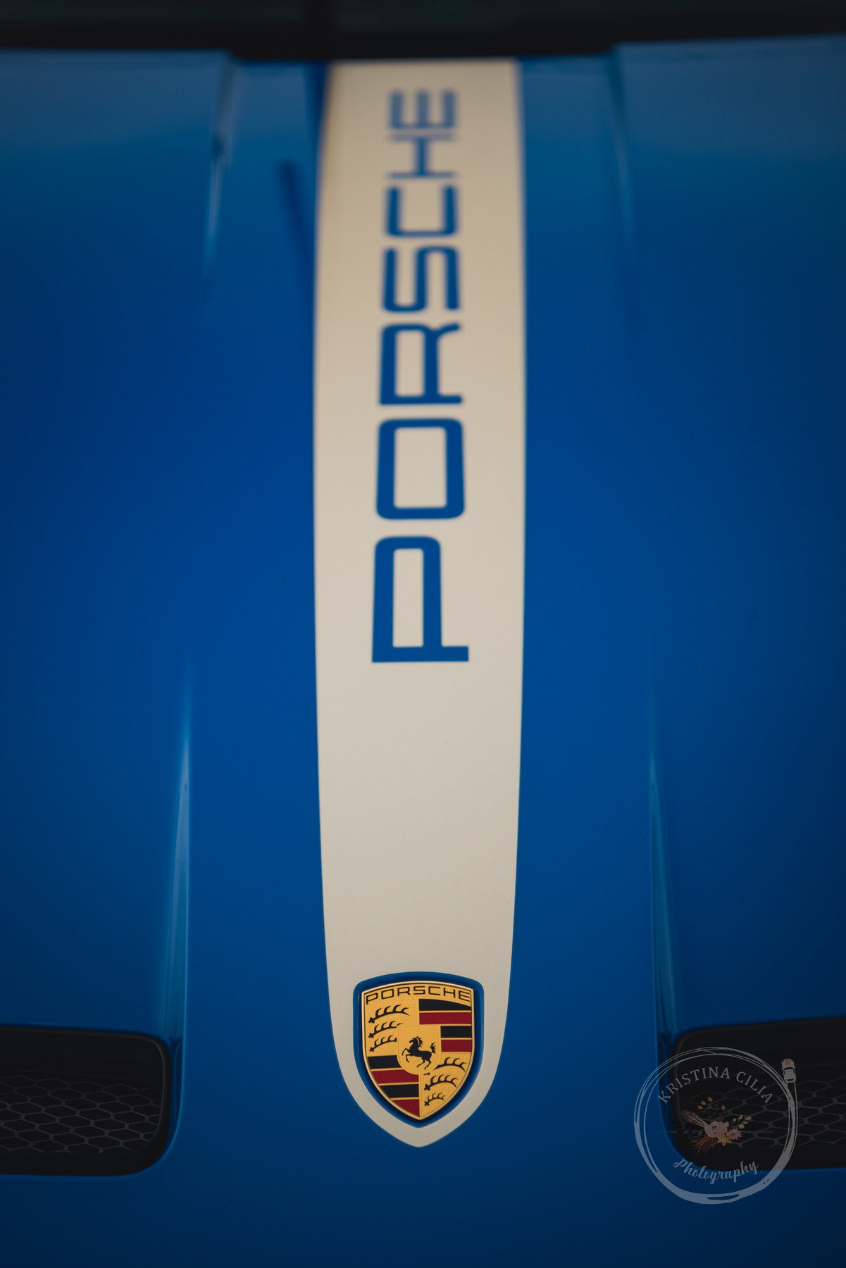 A 992 GT3 in PTS 'Club Blau'. © Kristina Cilia Photography 2022