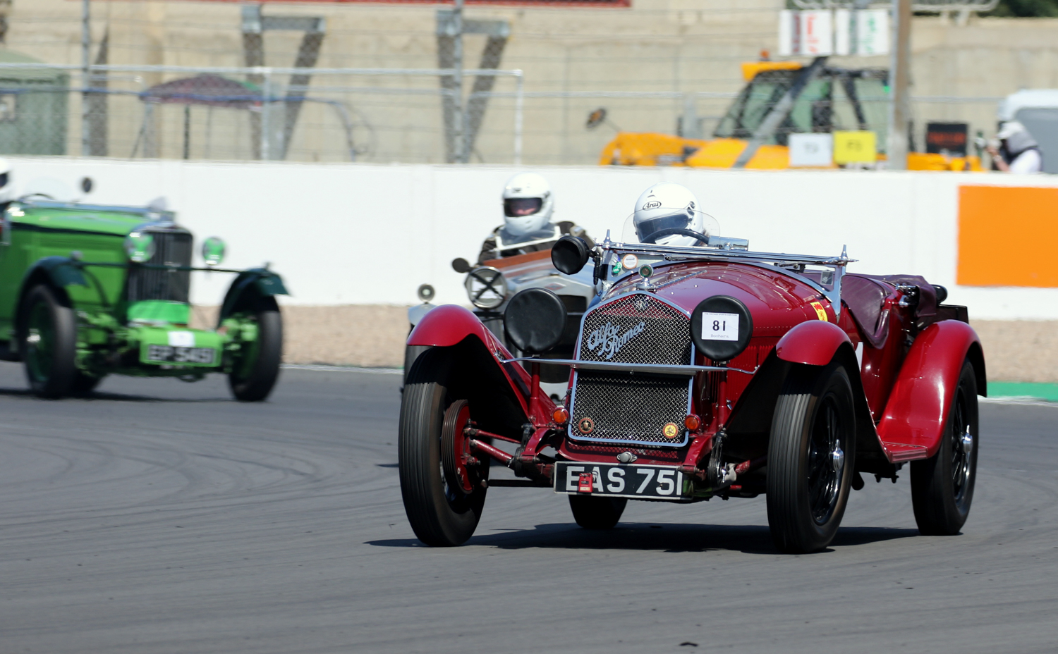 ALEX PILKINGTON HOLDS OF NASH AND TALBOT IN HER ALFA ROMEO 8C 1750. Picasa