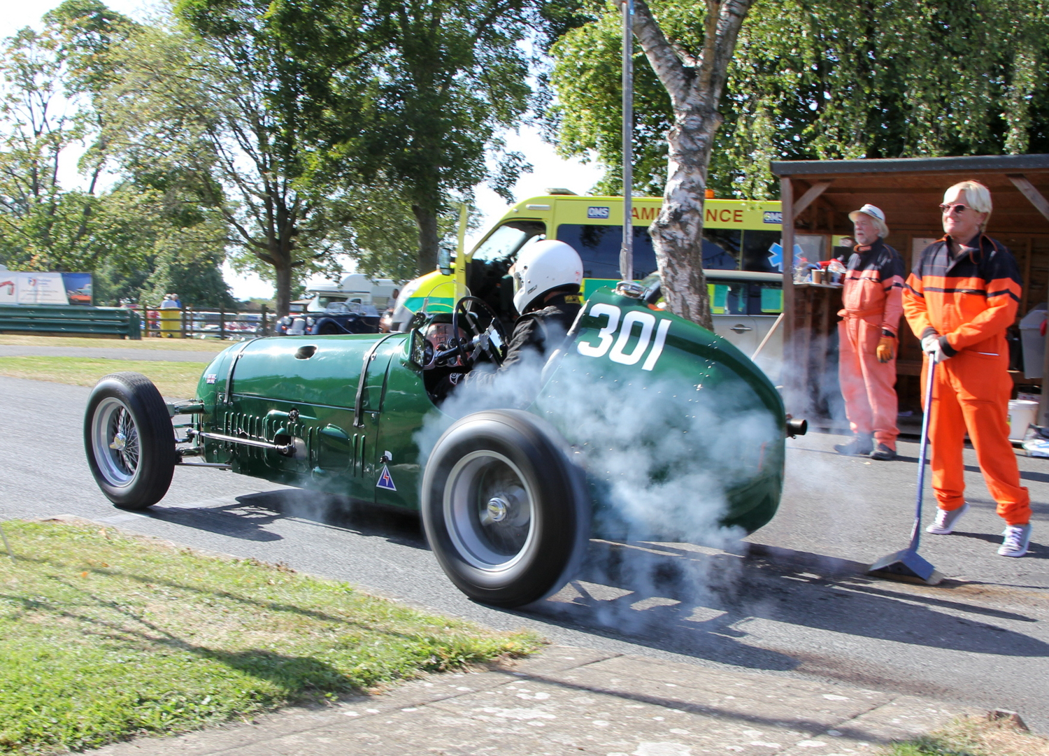 FASTEST TIME OF THE DAY WENT TO IAN BAXTER'S 1937 ALTA 61 IS. Picasa
