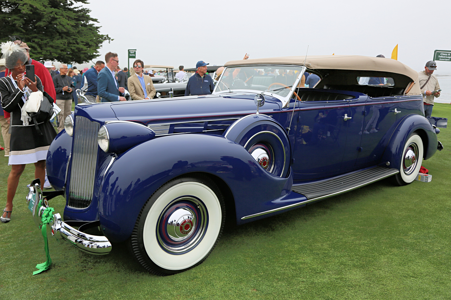 1938 Packard 1608 Twelve Derham Phaeton  Donald Ghareeb