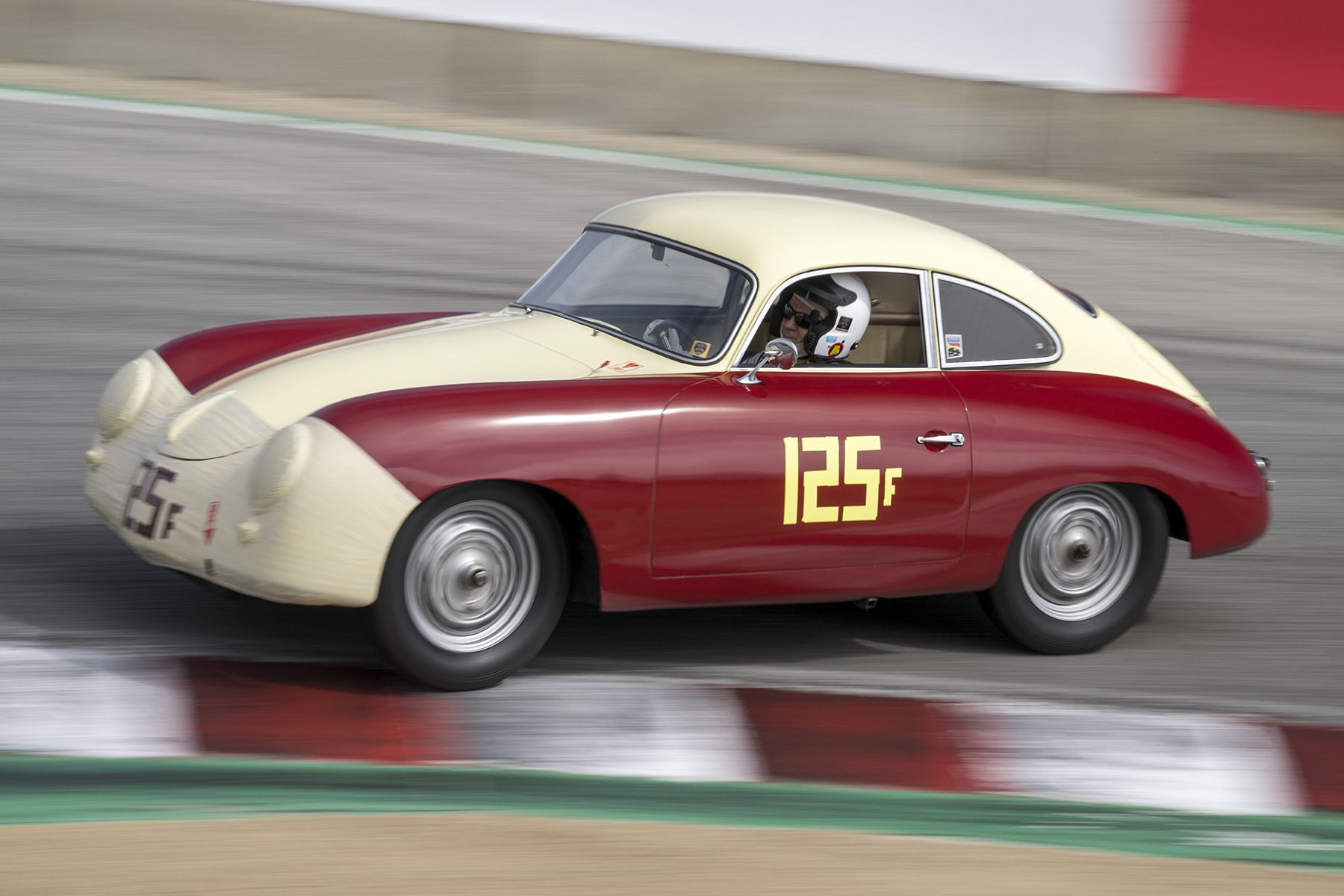 Uwe Biegner/1953 Porsche 356 turns into Turn 8 aka The Corkscrew Bill Wagenblatt