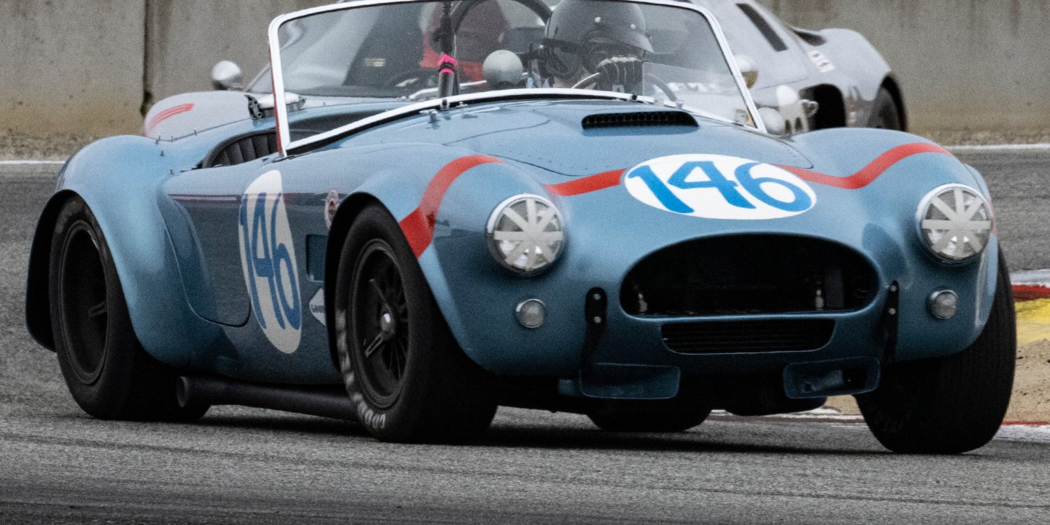 Chris MacAllister - 1964 Shelby Cobra FIA 289 in Eleven. Dennis Gray