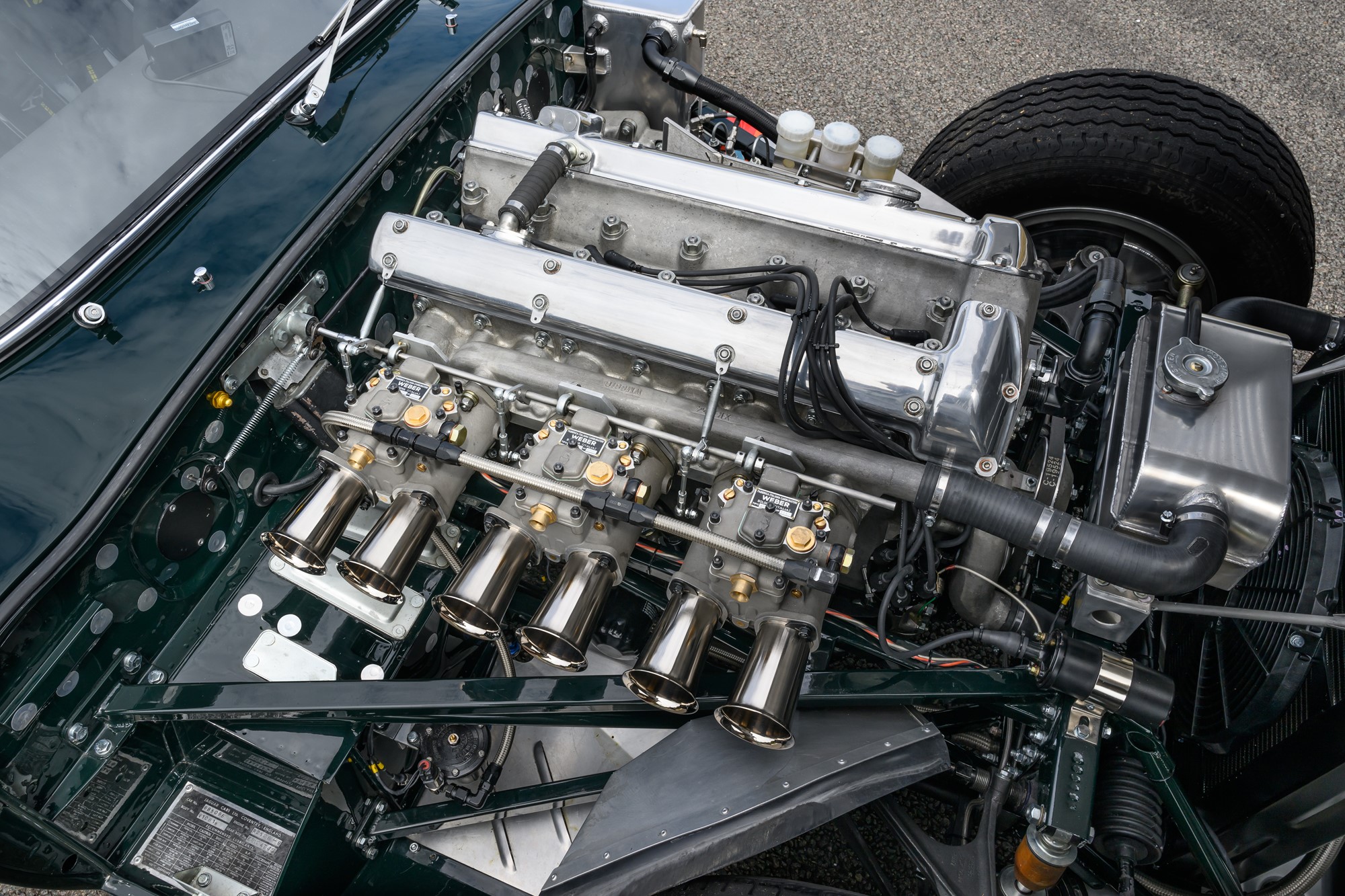 1961 Jaguar E-Type Series I 3.8 FHC FIA Race Car