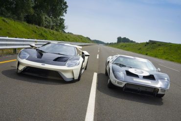 2nd-gen Ford GT and the 1964 Ford GT prototype.