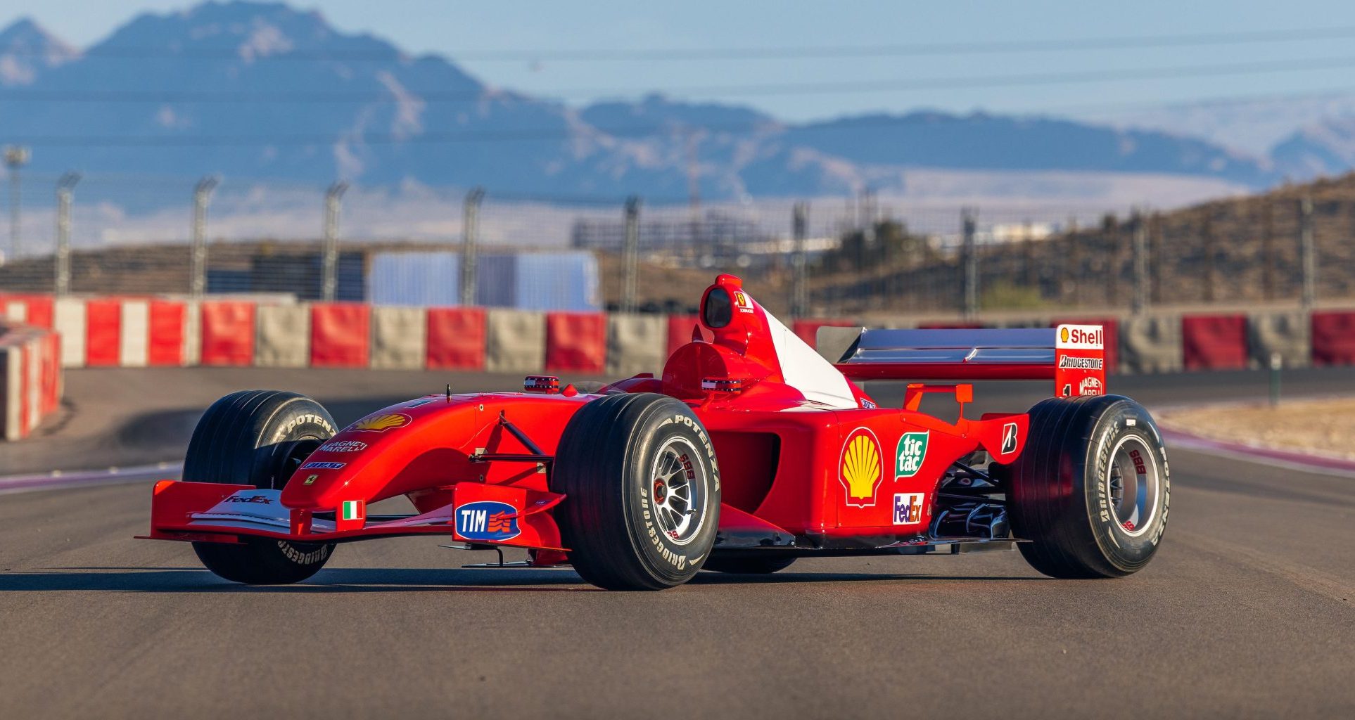 Michael Schumacher's Obscure Ferrari F2001b F1 Car Is Up for Sale