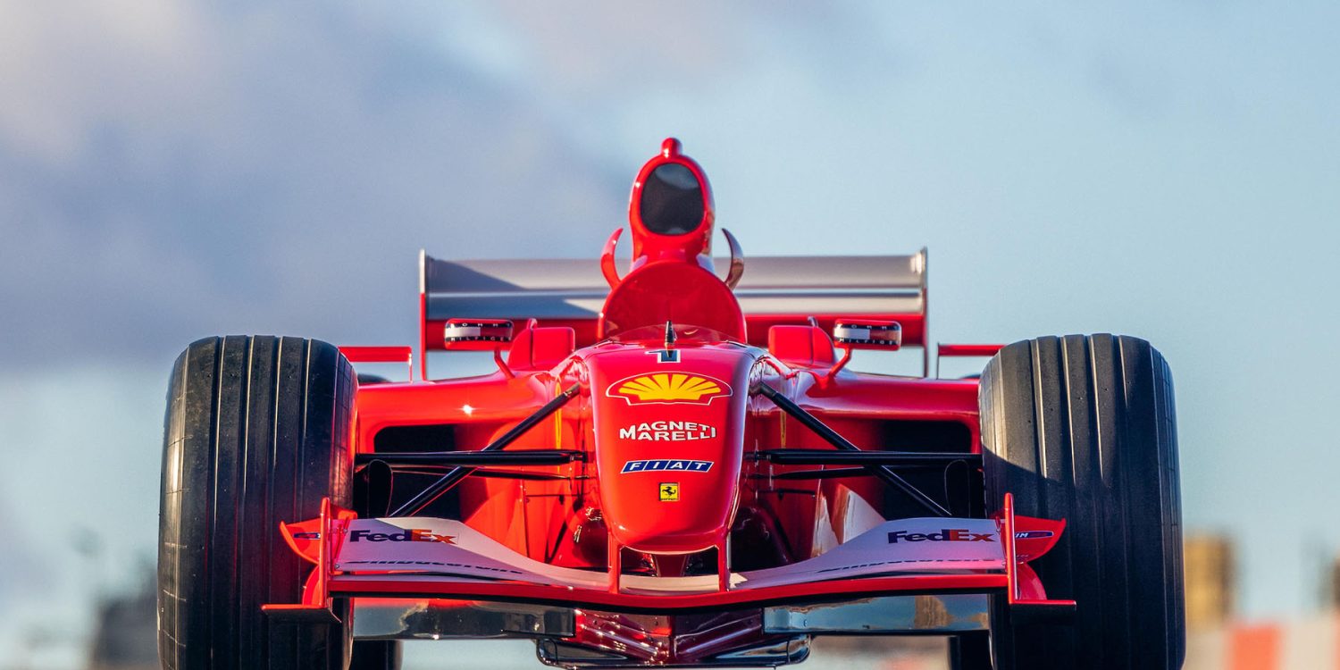 Ferrari, F1, Schumacher, Bonhams, racecar