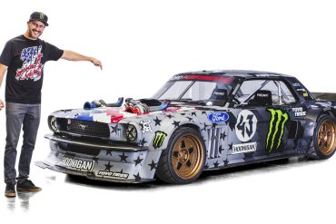 Ken Block and the Hoonicorn