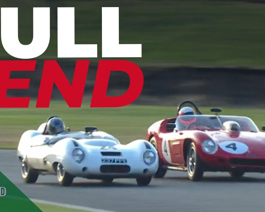 Ferrari 246S Dino & Lotus 15 Go Neck And Neck At The 2021 Goodwood Revival