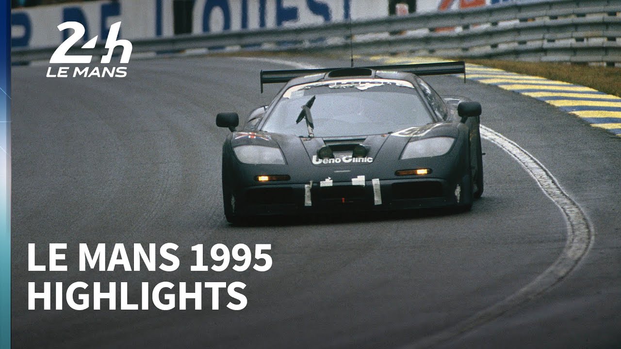 1995 24 Hours Of Le Mans Highlights With The McLaren F1 GTR's Shocking Win