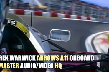 Derek Warwick Driving An Arrows A11 At The 1989 San Marino Grand Prix