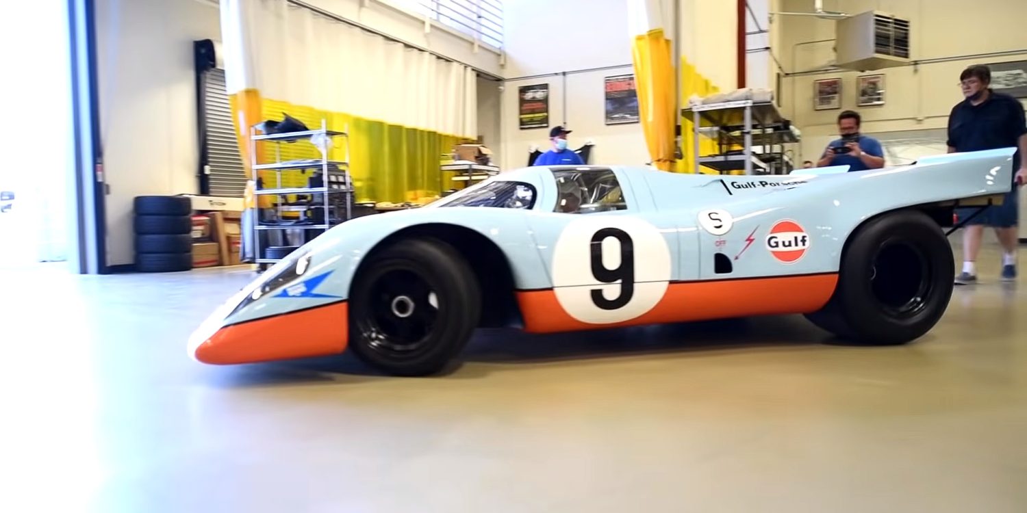 Bruce Canepa Takes The 1969 Porsche 917 On The Public Roads!