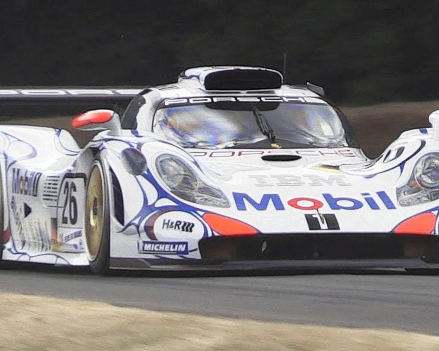 1998 Le Mans Winner Porsche 911 GT1-98 At The Goodwood Festival Of Speed