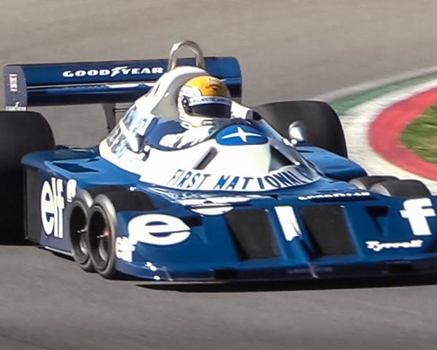 Legendary Tyrrell P34 In Action At Imola Circuit