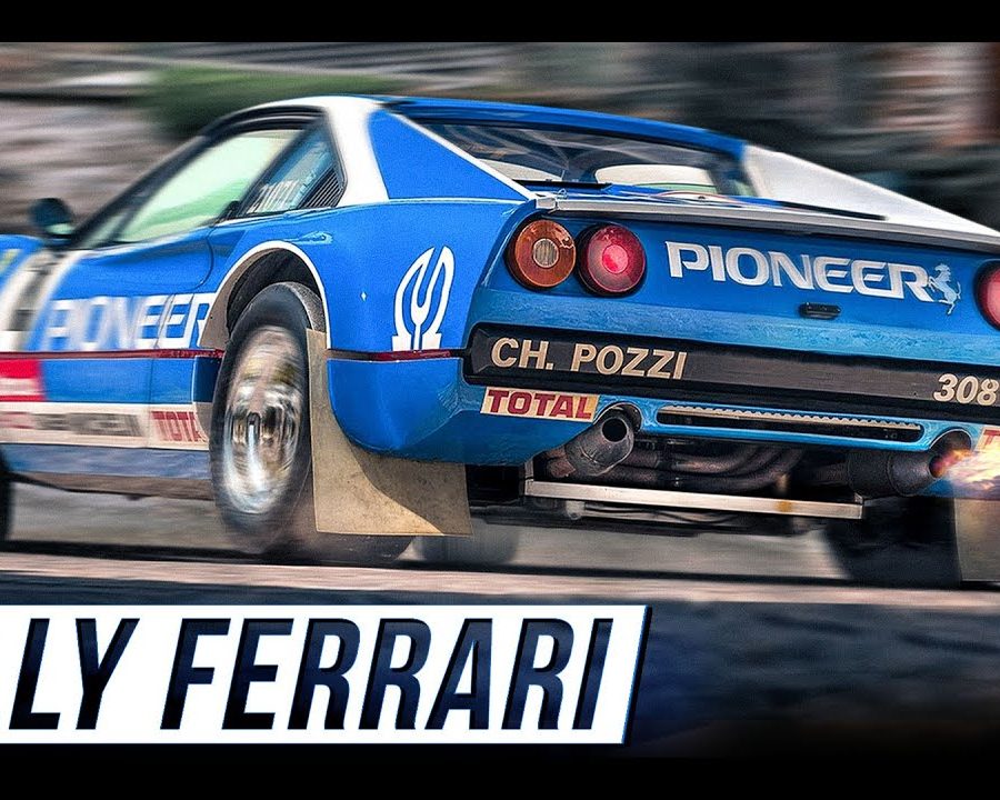 Glorious V8 Sound Coming From A Ferrari 308 GTB Group 4