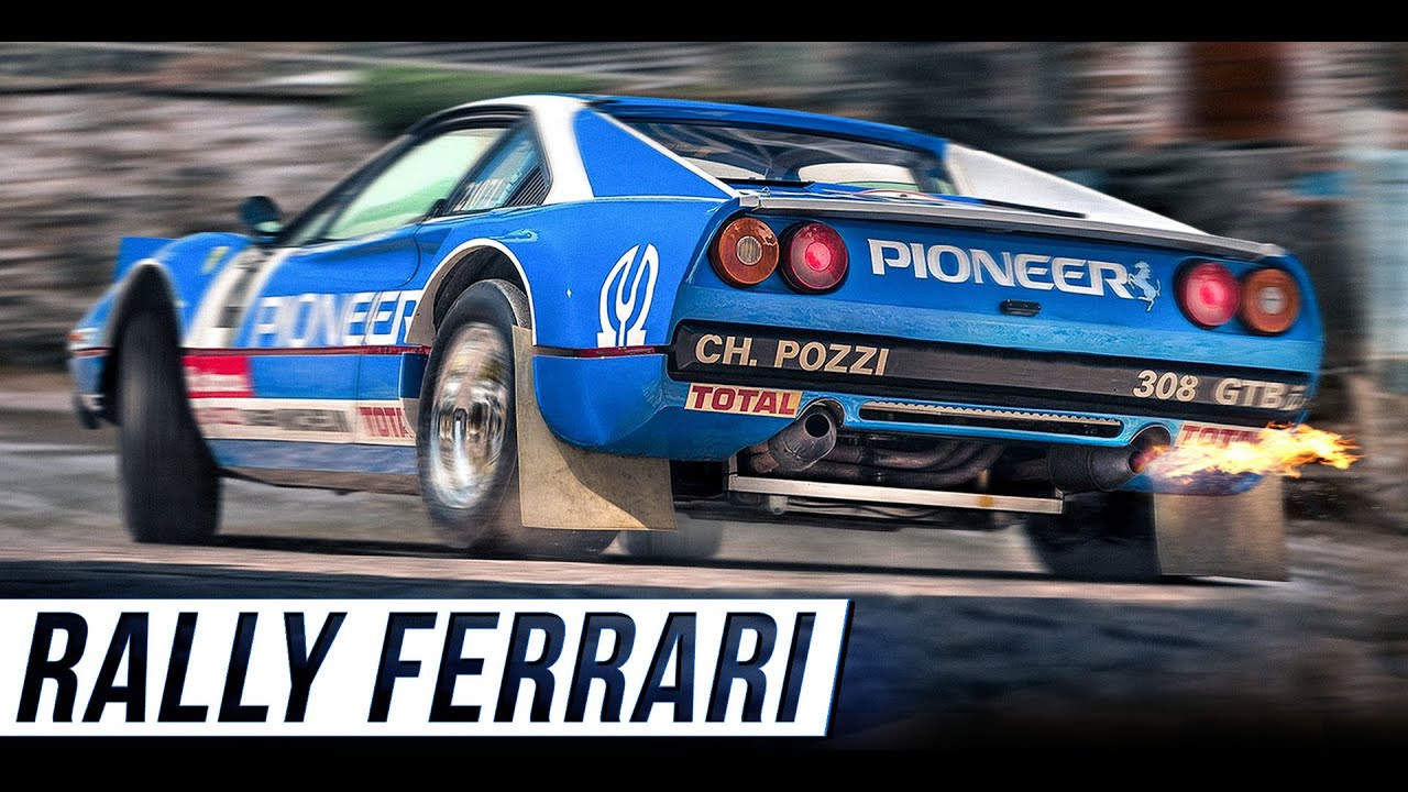 Glorious V8 Sound Coming From A Ferrari 308 GTB Group 4