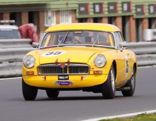 Successful 1963 MGB FIA race car