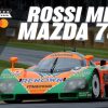 Valentino Rossi Drives The Le Mans Winner Mazda 787B At The Goodwood Festival Of Speed
