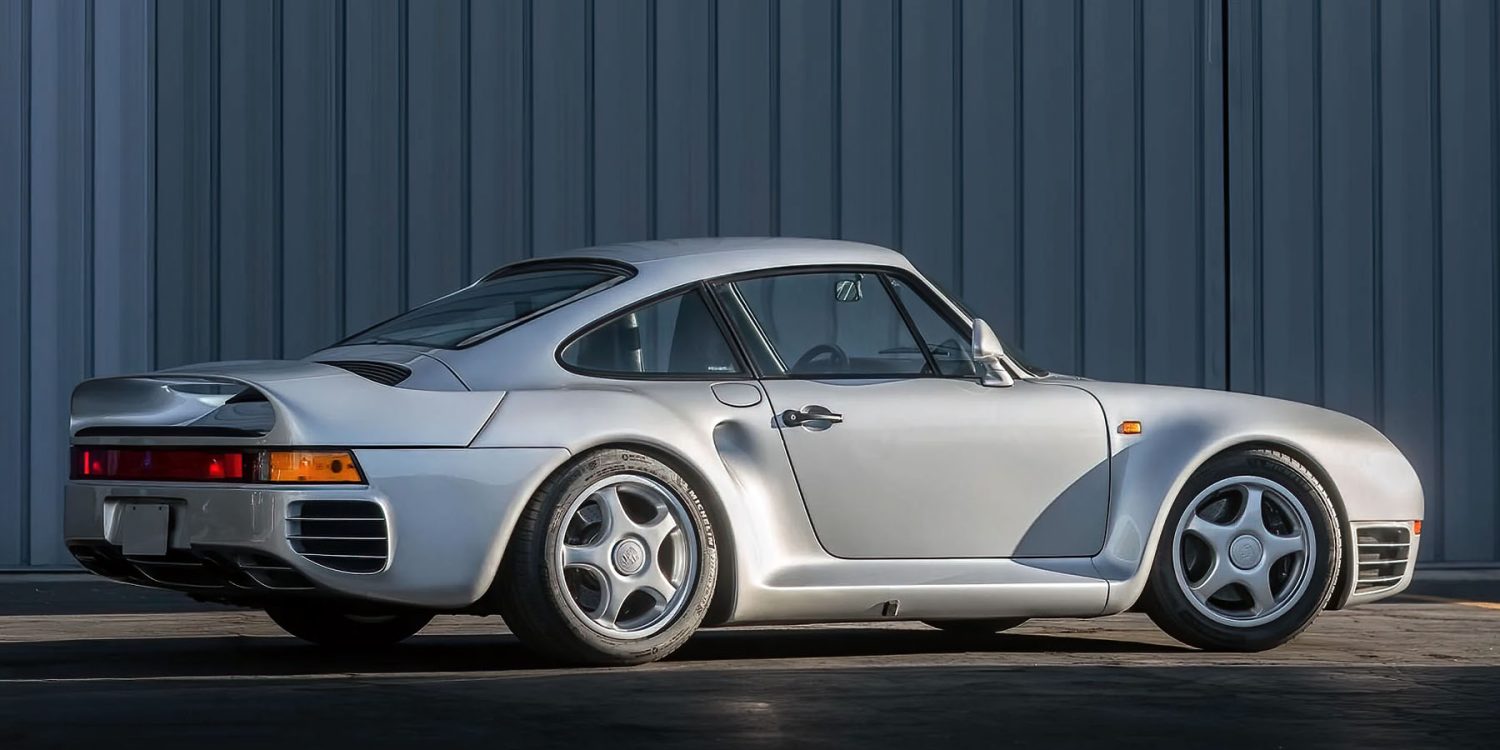 1987 Porsche 959 Komfort. Sold Price: $1,710,000. © Broad Arrow