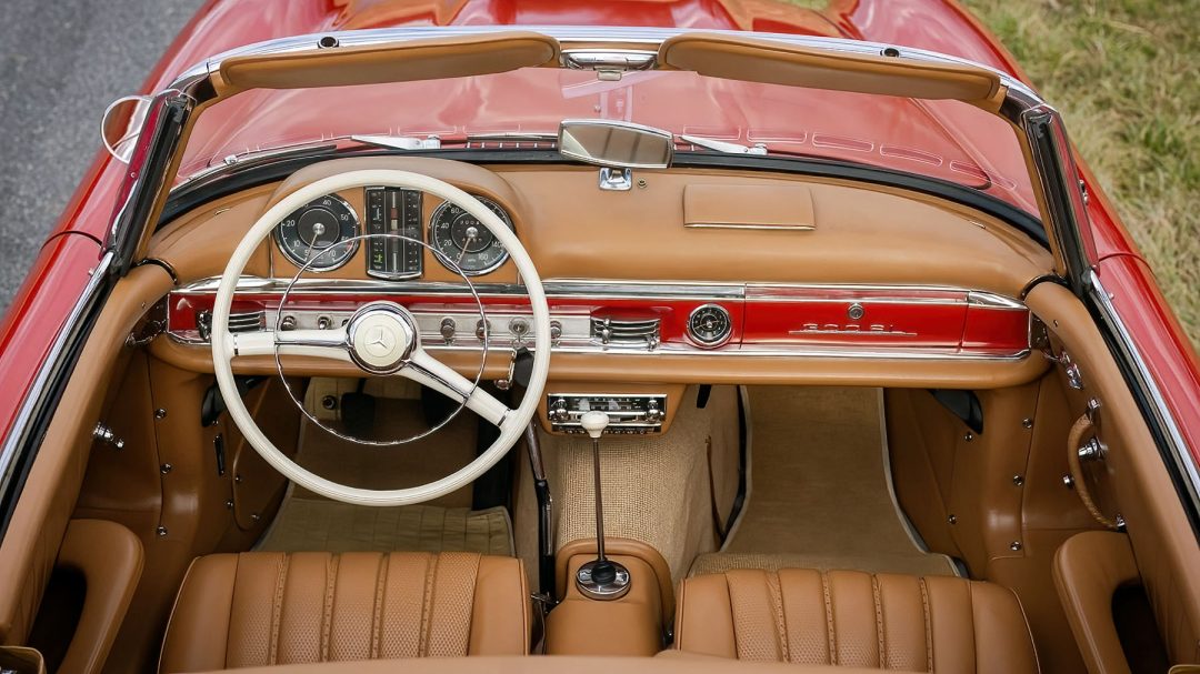 1961 MERCEDES-BENZ 300 SL ROADSTER. SOLD FOR: $1,220,000 © Broad Arrow 