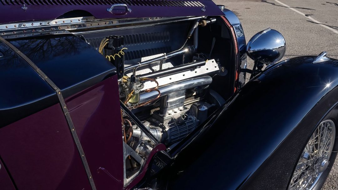 1937 BUGATTI TYPE 57C VANVOOREN ROADSTER. SOLD FOR: $1,250,000 © Broad Arrow 