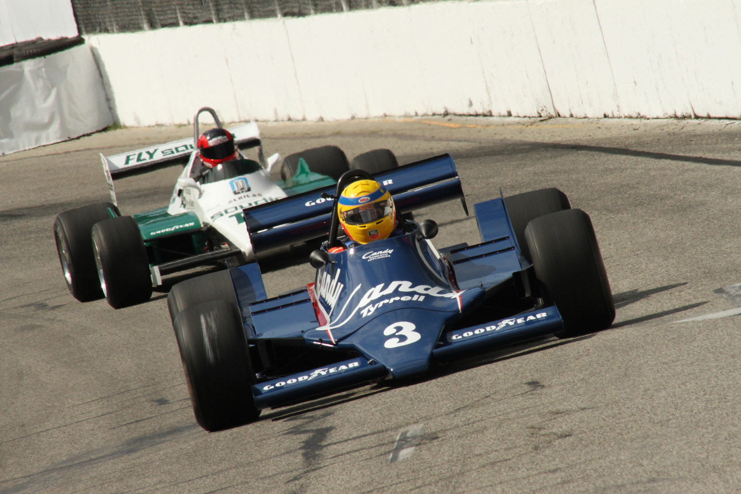#  3 - 1976 Tyrrell 009 - Dwight Matheson / #  6 - 1982 Williams FW08 - Bud Moeller Craig R. Edwards