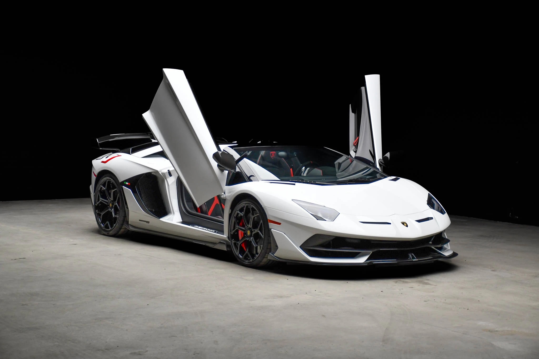 Here's Your Chance To Acquire A Low Mileage Lamborghini Aventador SVJ  Roadster