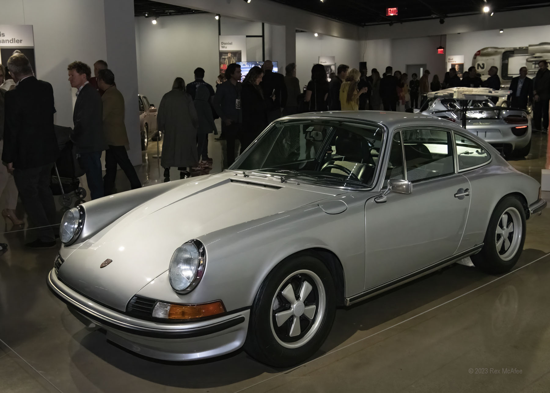 This 1973 Porsche 911 S belongs to the character Penny Benjamin (Jennifer Connelly) in the blockbuster Top Gun: Maverick (2022). Photo © 2023 Rex McAfee RexMcAfee@gmail.com