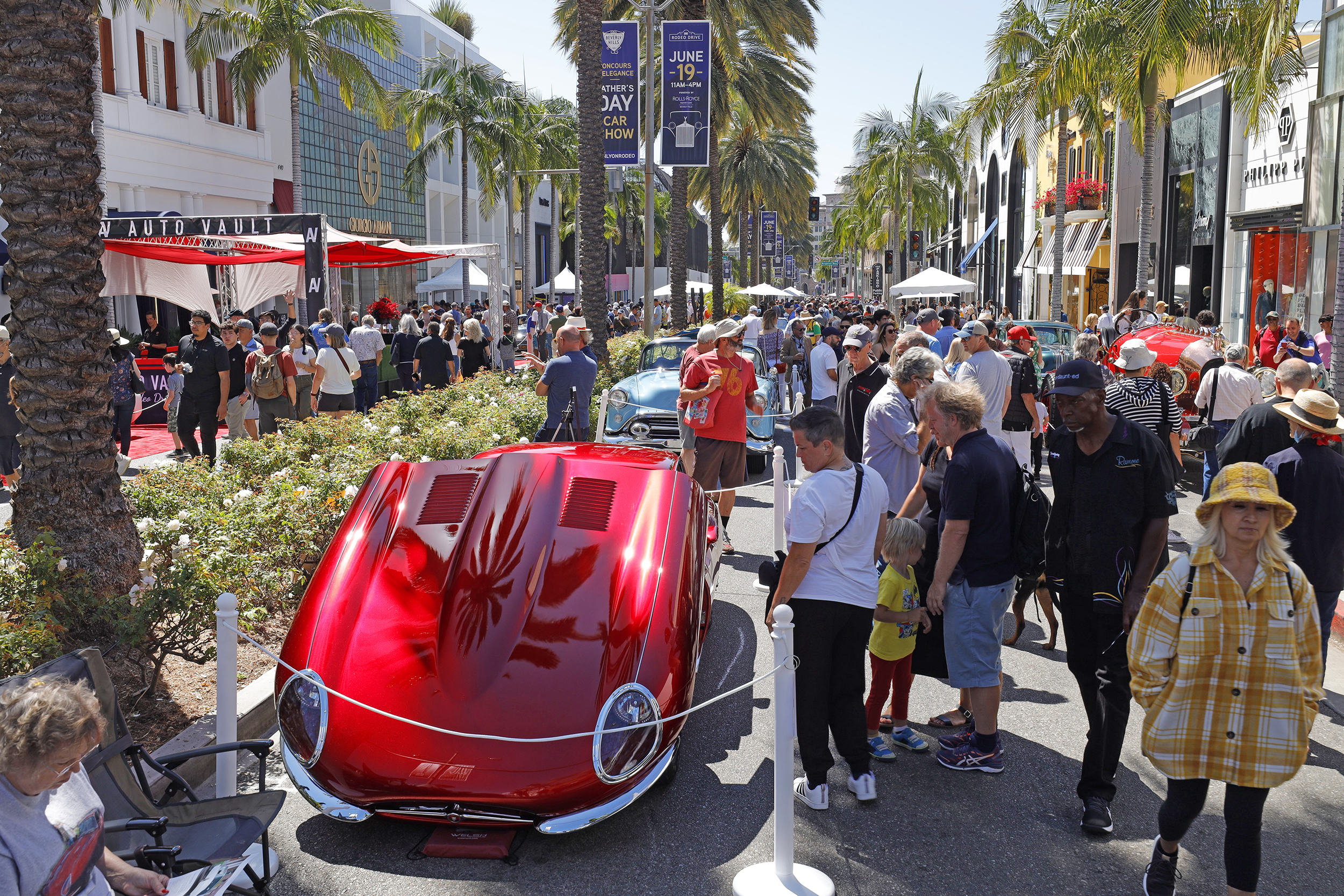 Rodeo Drive Concours Celebrates 'A Day to Honour Your Dad' - Magneto