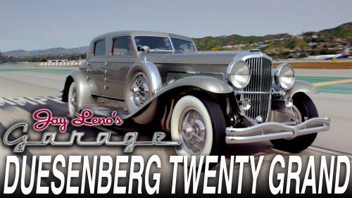 Jay Leno Test Drives The Most Famous Duesenberg Of All Time