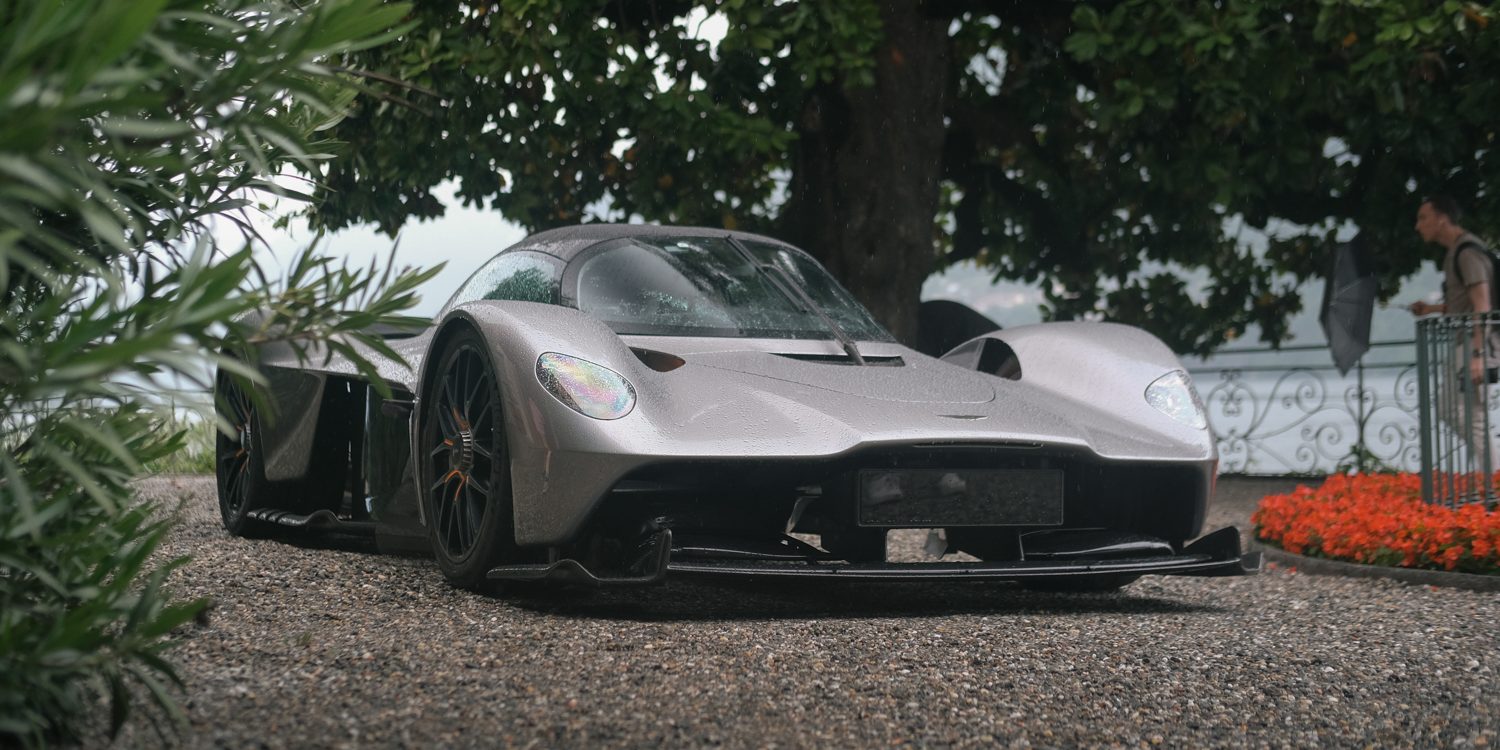 Aston Martin Valkyrie at the 2023 FuoriConcorso