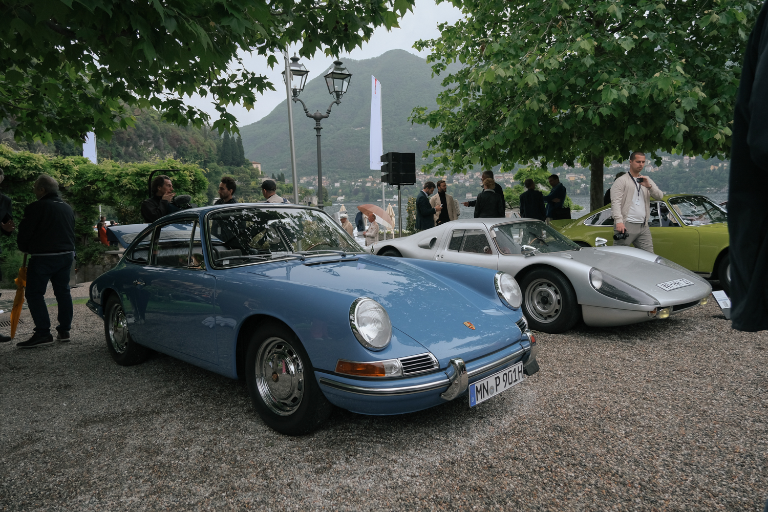 Porsche 901 Prototype Quickblau and 904 Carrera GTS at the 2023 Villa d'Este NEMANJA MRDJA