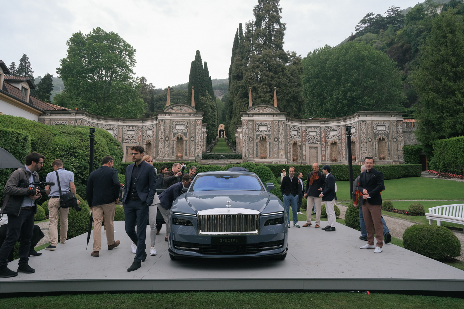 Rolls-Royce Spectre BMW Concept Touring Coupé at the 2023 Concorso d'Eleganza Villa d'Este NEMANJA MRDJA