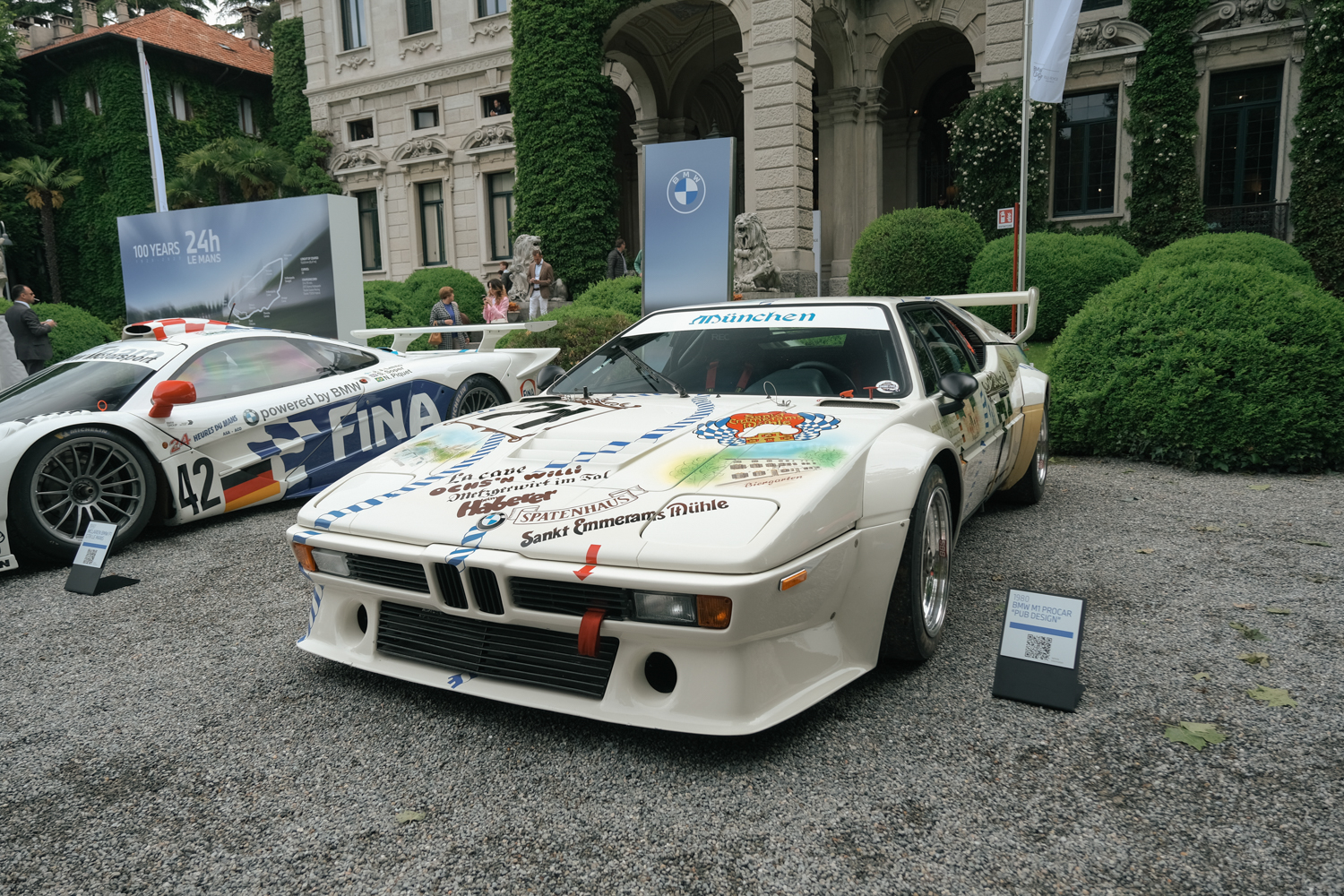 BMW M1 at the Villa Erba Public Day event from the 2023 Concorso d'Eleganza Villa d'Este NEMANJA MRDJA