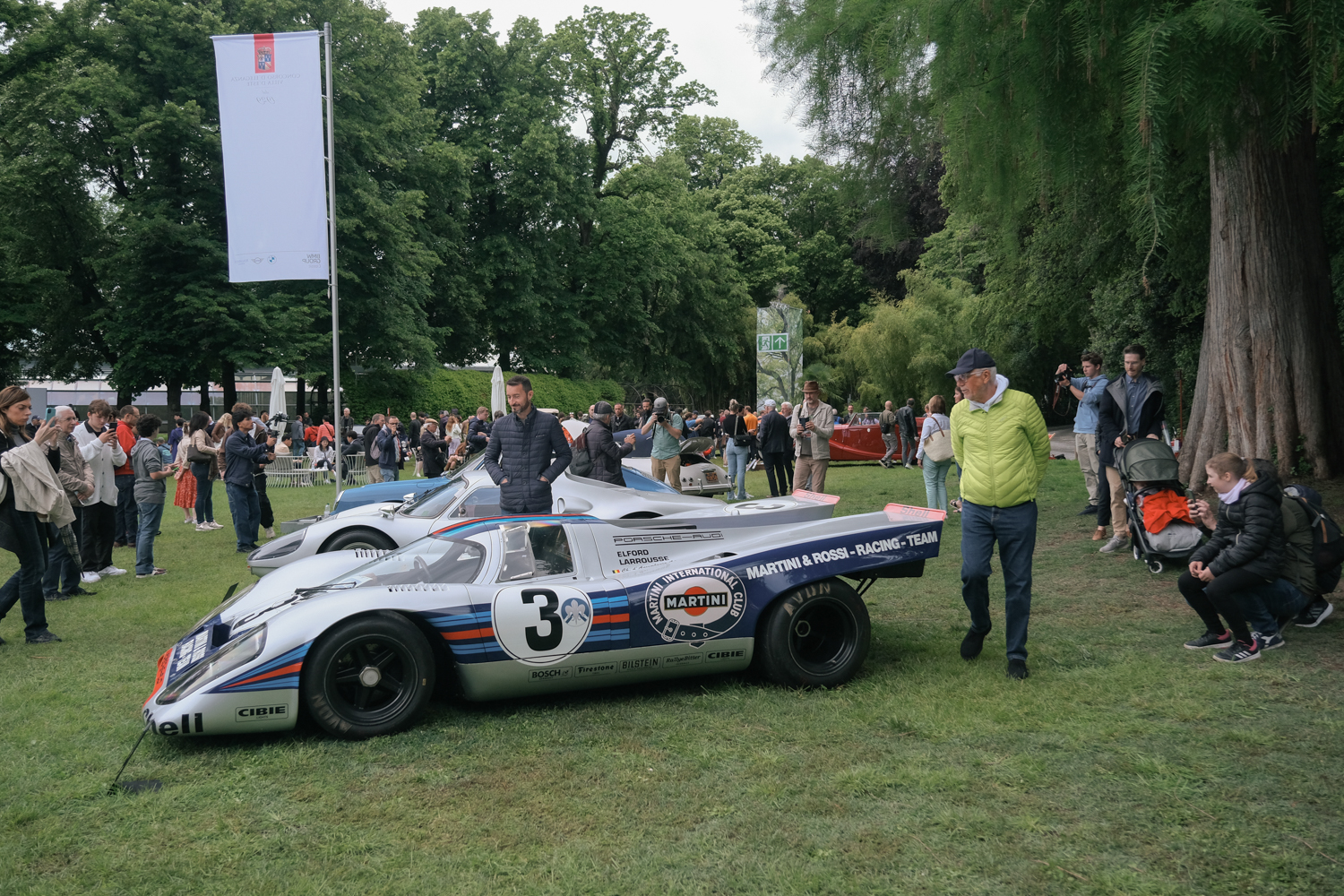 Porsche 917 at the Villa Erba Public Day event from the 2023 Concorso d'Eleganza Villa d'Este NEMANJA MRDJA