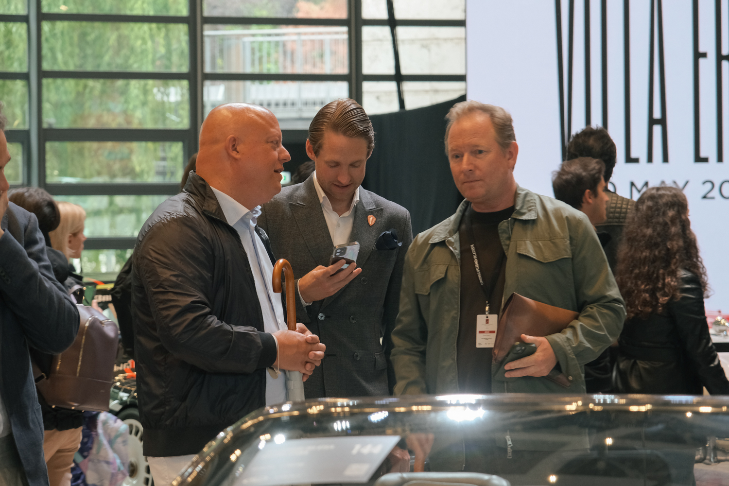 Christian von Koenigsegg at RM Sotheby's Villa d'Este Auction Hall NEMANJA MRDJA