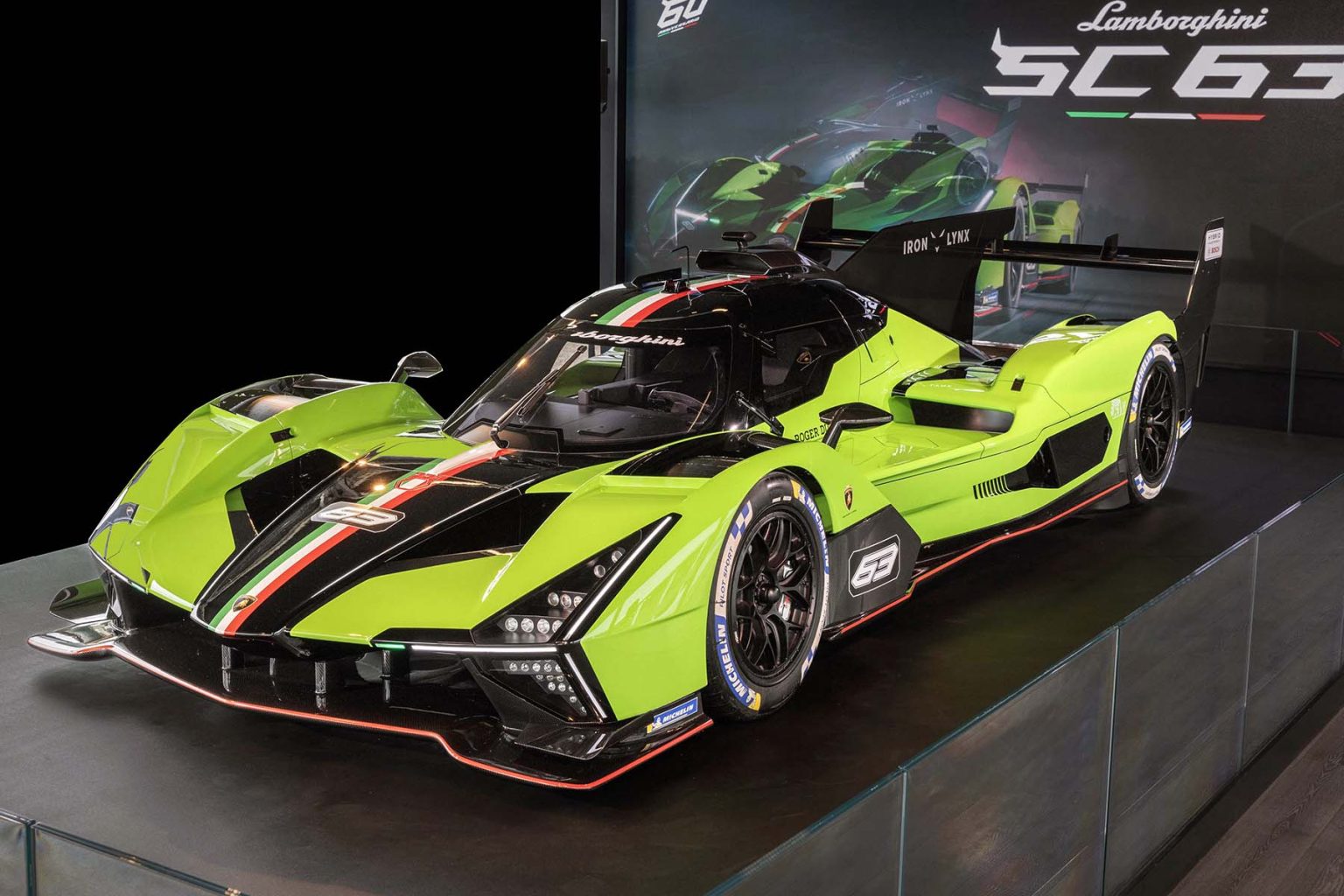 Prototype Racer Lamborghini SC63 prototype racer debuts at Goodwood