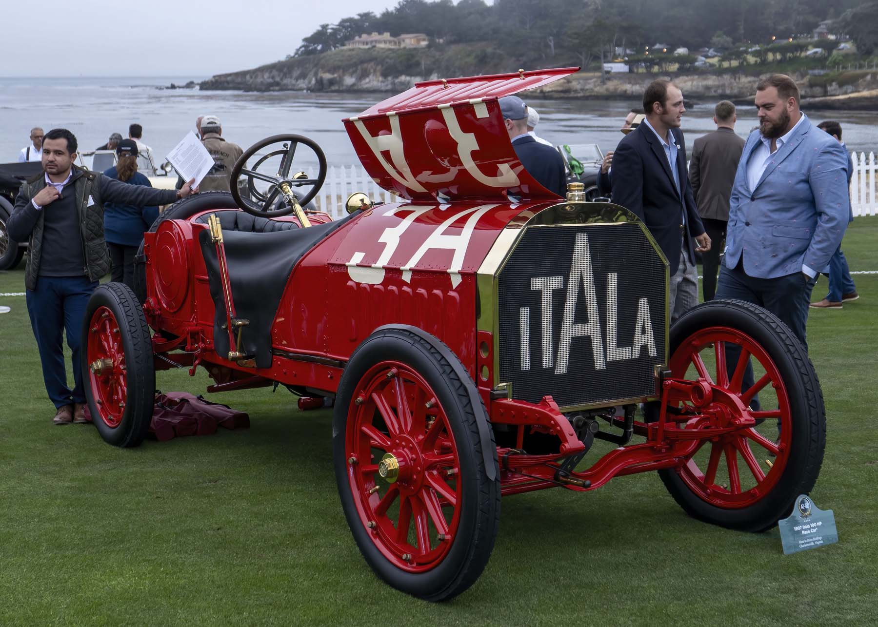 1907 Itala 100hp Race Car. Photo © 2023 Rex McAfee 
