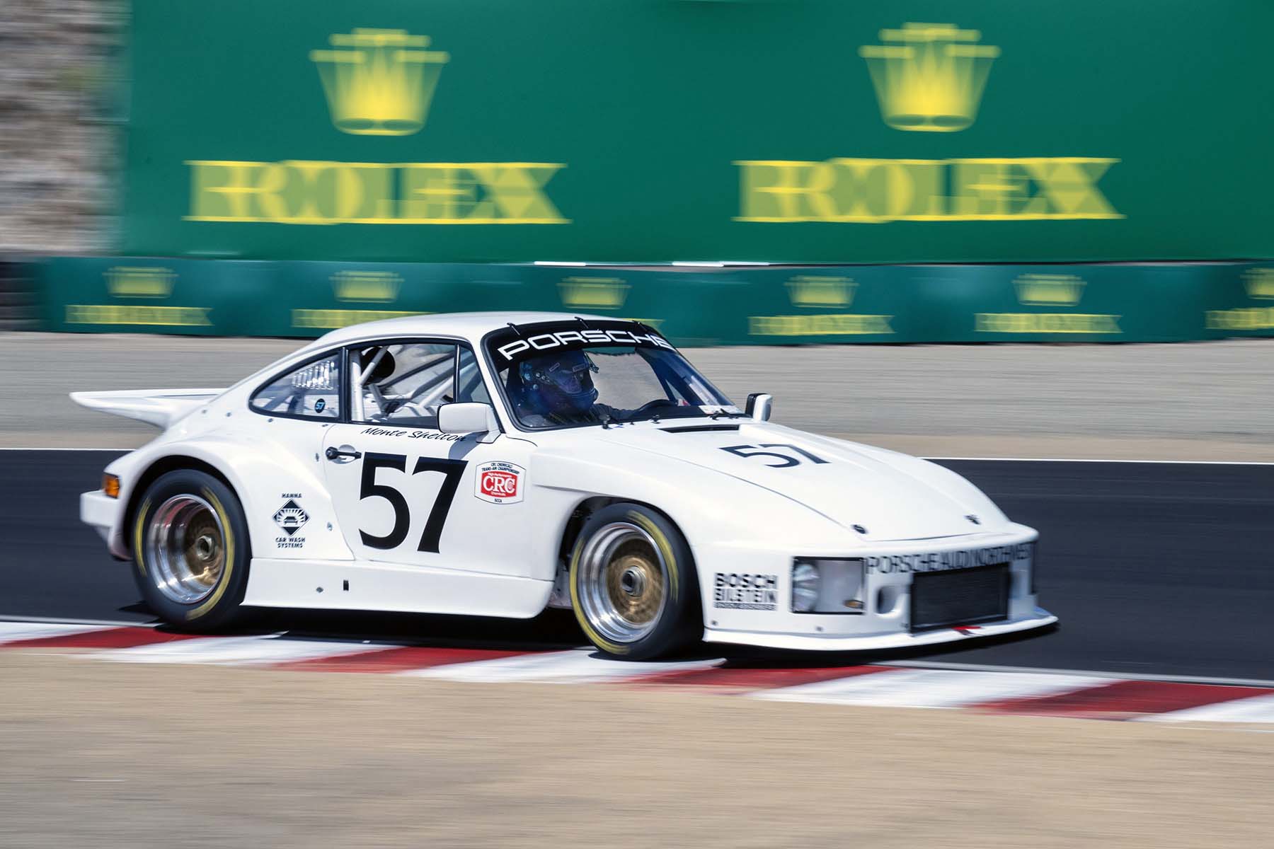 Ernie Spada - 1976 Porsche 911 in Turn 3 - bill@historicmotorprints.com Bill Wagenblatt